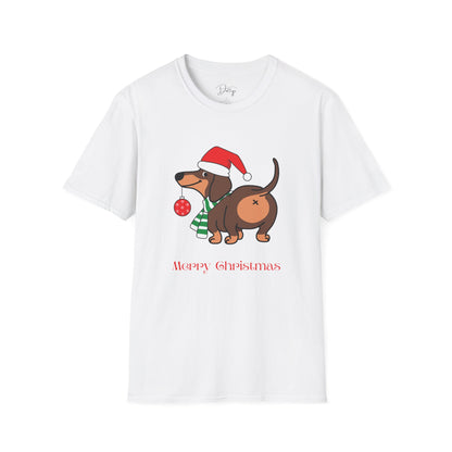 Funny Christmas Dog T-Shirt