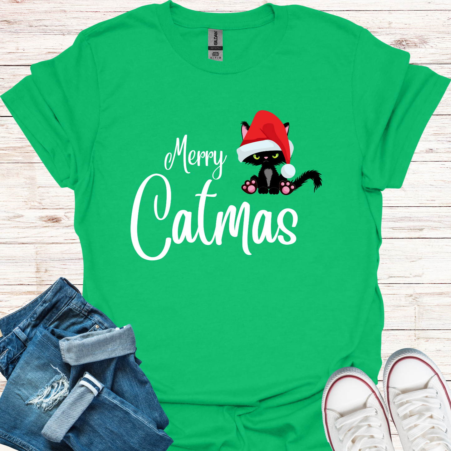 Merry Catmas T-Shirt