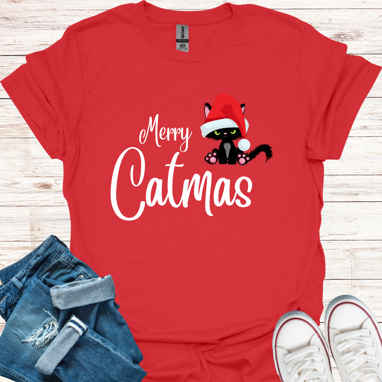 Merry Catmas T-Shirt