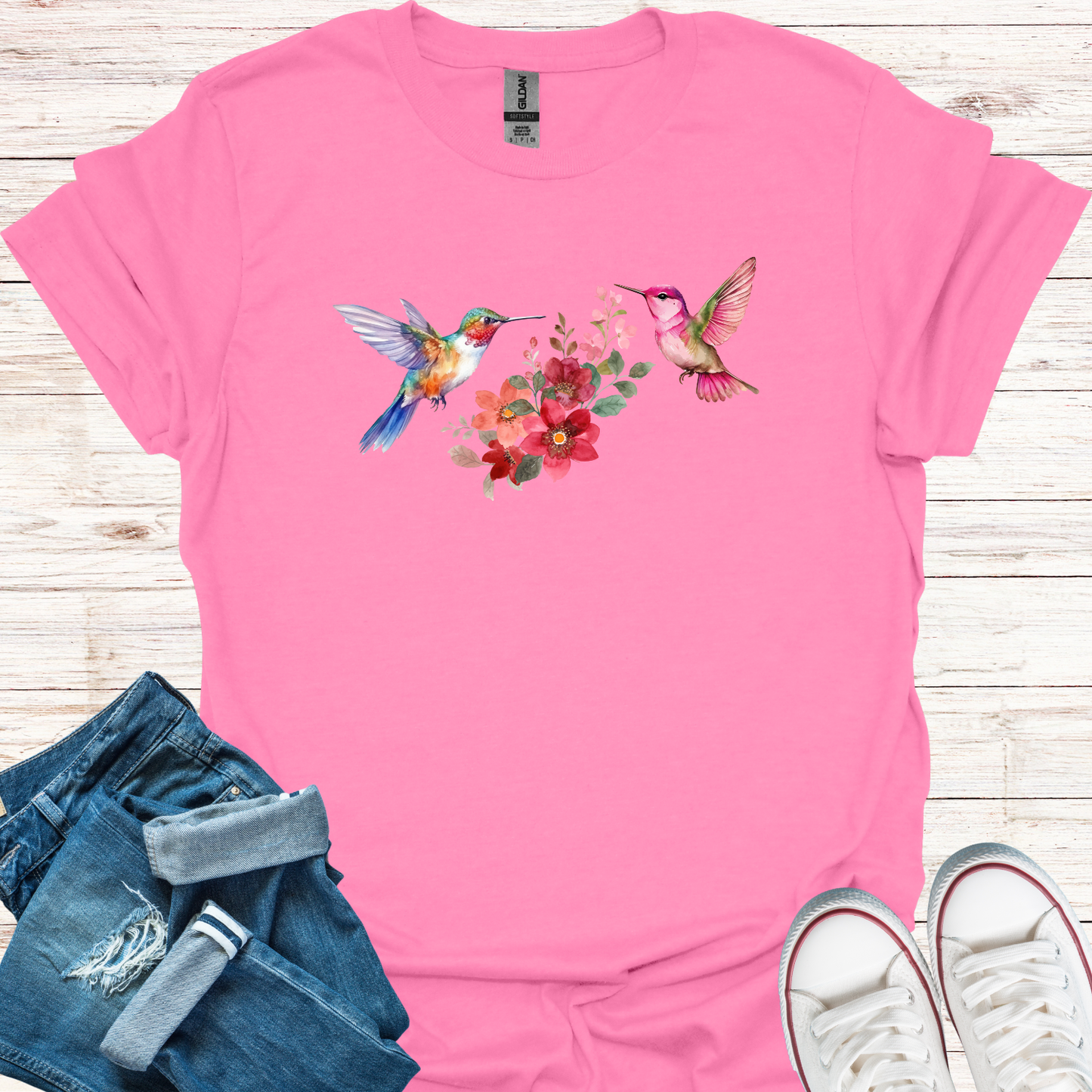 Floral Bird T-Shirt