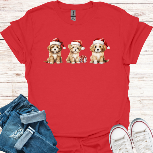 Christmas Puppies T-Shirt