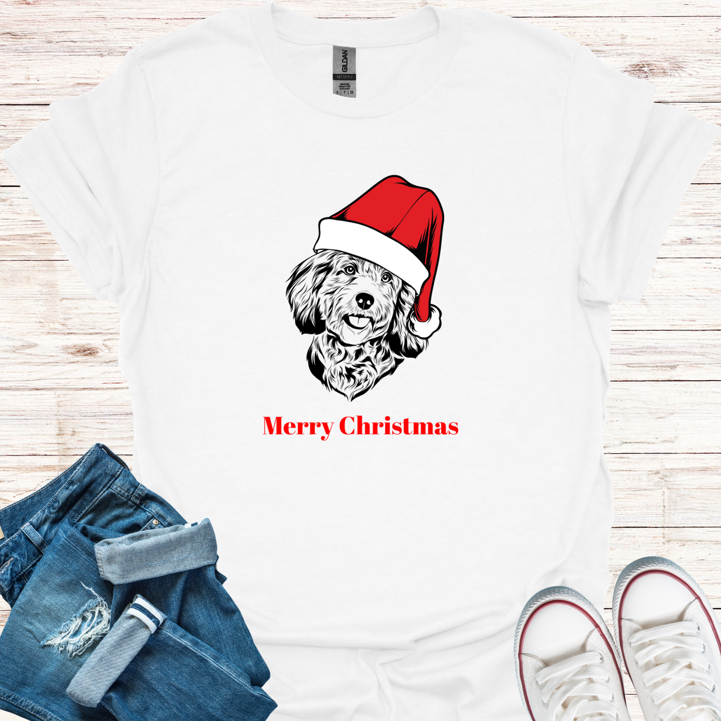 Cockapoo Christmas T-Shirt