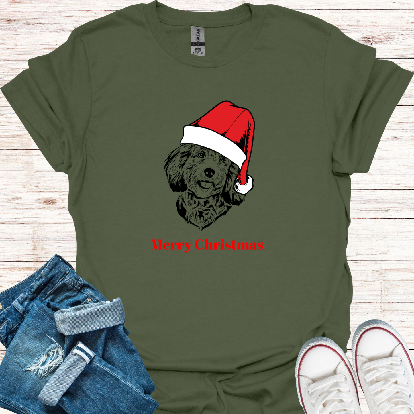 Cockapoo Christmas T-Shirt