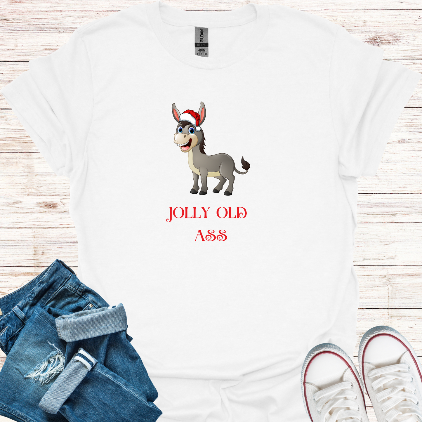 Jolly Old Ass Christmas T-Shirt