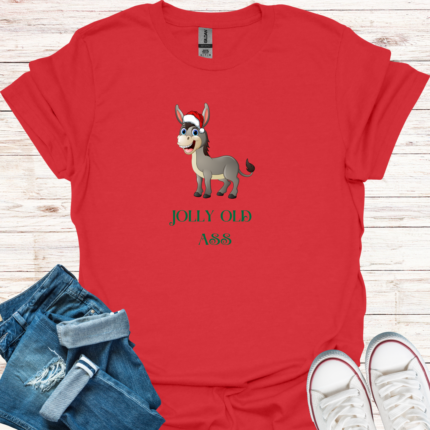 Jolly Old Ass Christmas T-Shirt