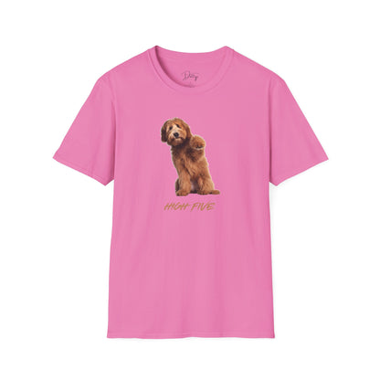 High Five Dog T-Shirt