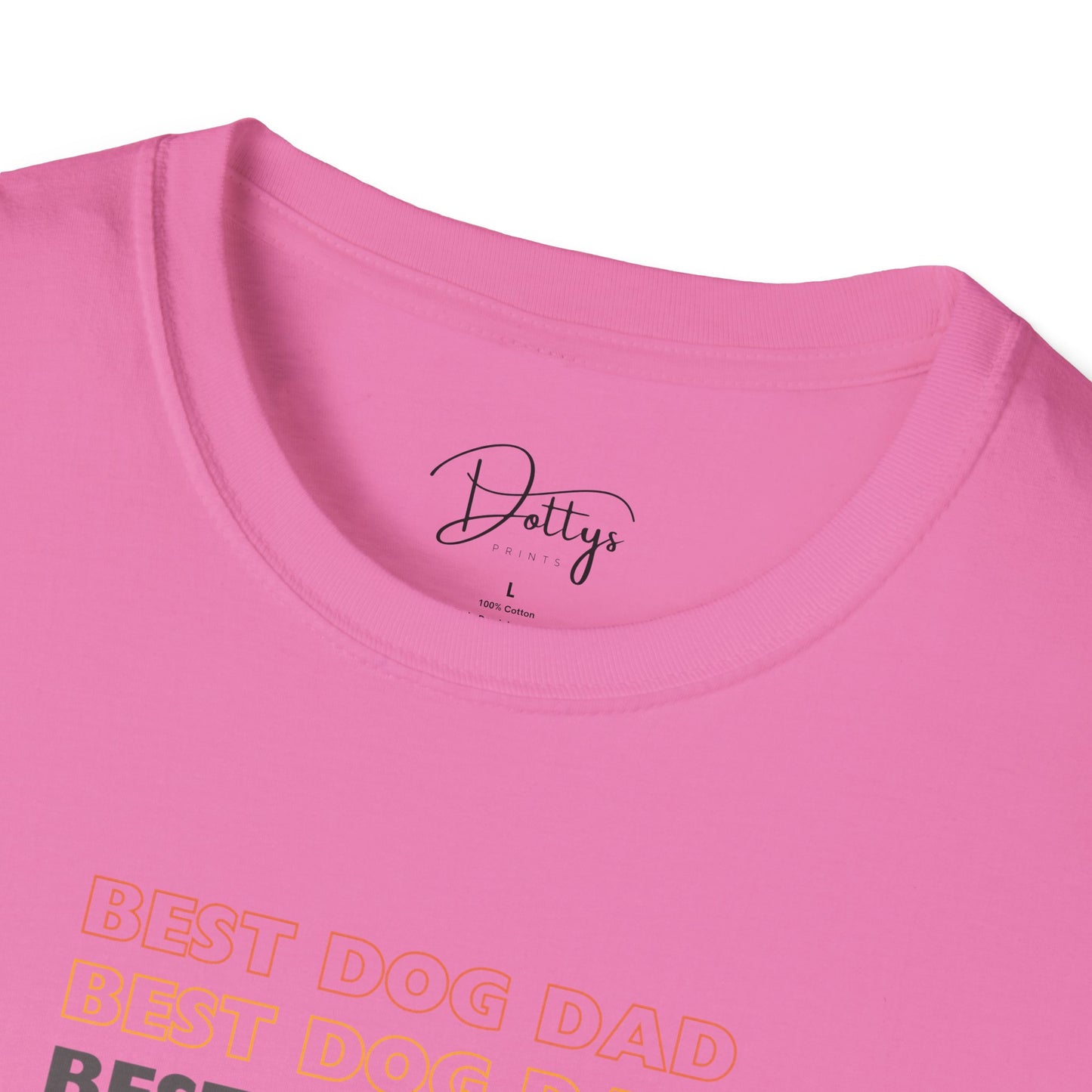 Fade In Best Dog Dad T-Shirt