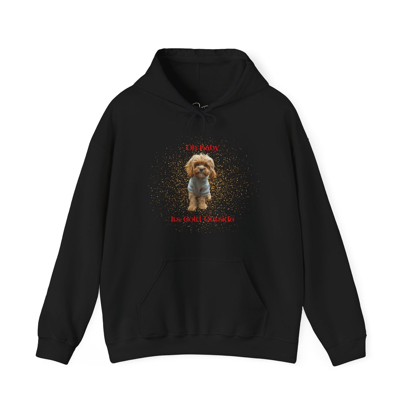 Oh Baby Its Cold Outside Dog Hoodie