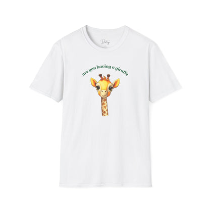 Having A Giraffe Funny T-Shirt