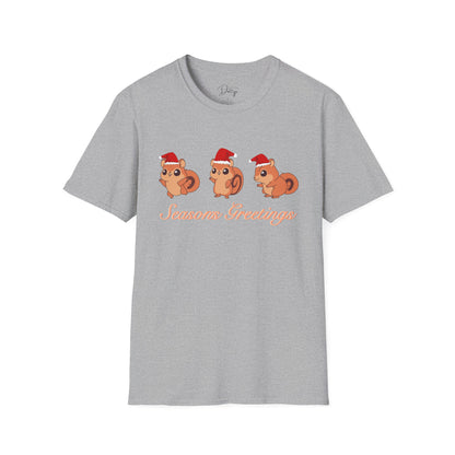 Christmas Chipmunks T-Shirt