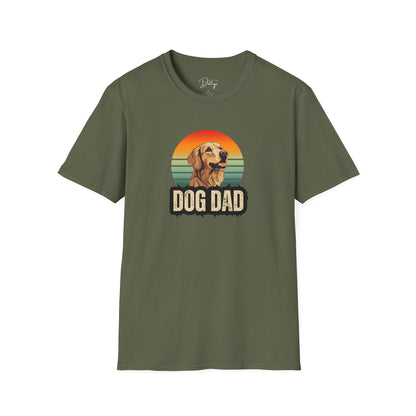 Dog Dad Retro T-Shirt