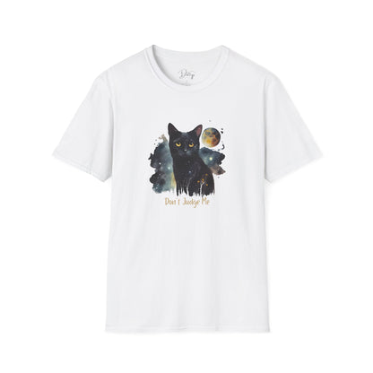 Don't Judge Me Cat T-Shirt