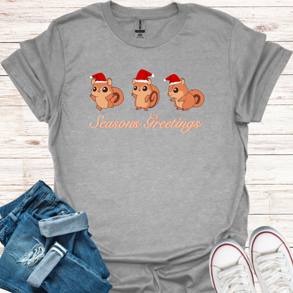 Christmas Chipmunks T-Shirt