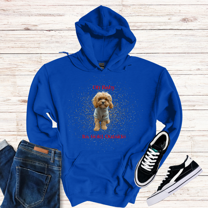 Oh Baby Its Cold Outside Dog Hoodie