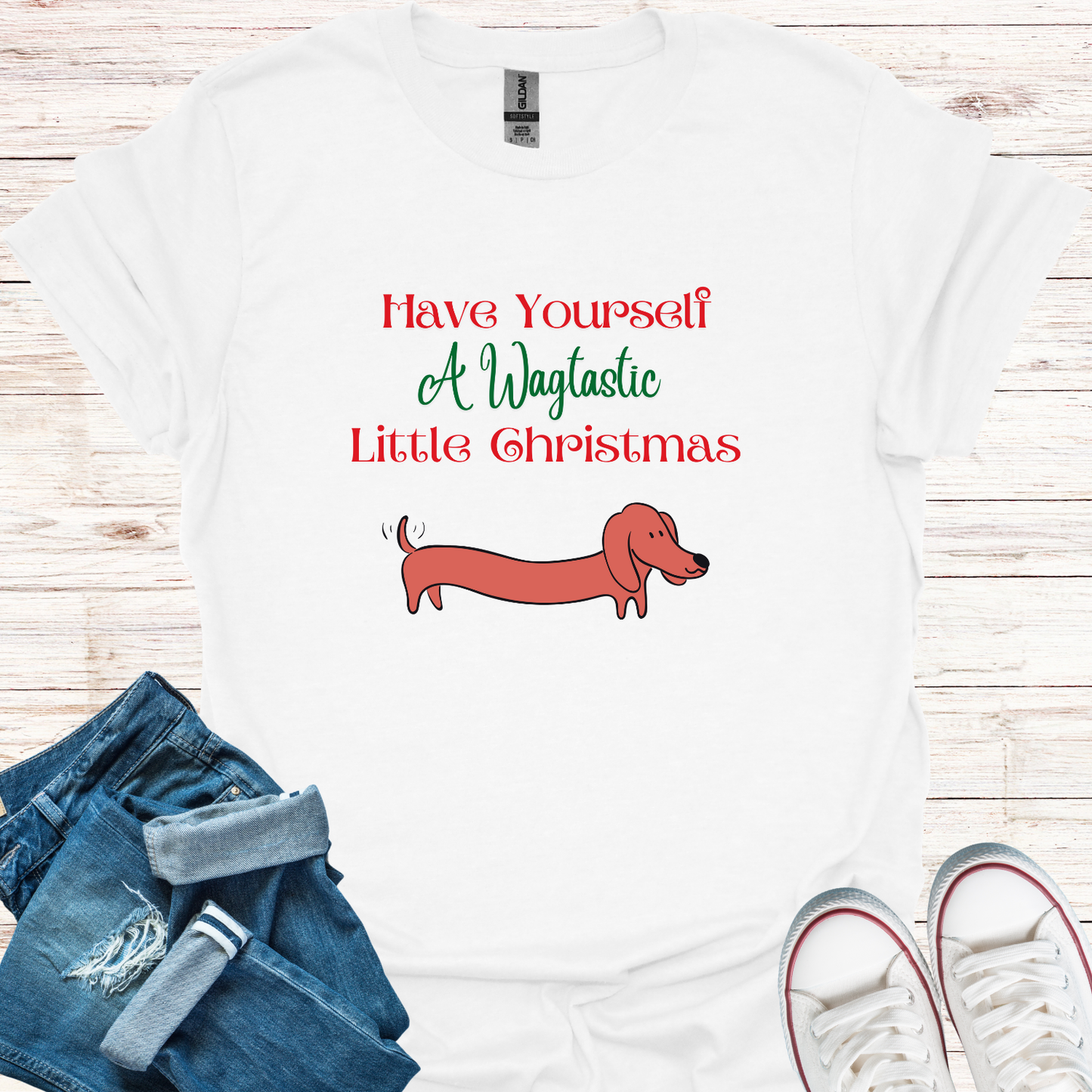 Wagtastic Christmas T-Shirt