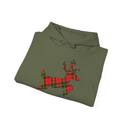 Tartan Oh Deer Christmas Hoodie