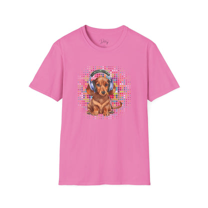 Cute Dj Dog T-Shirt