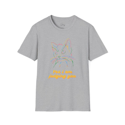 Funny Judgy Cat T-Shirt