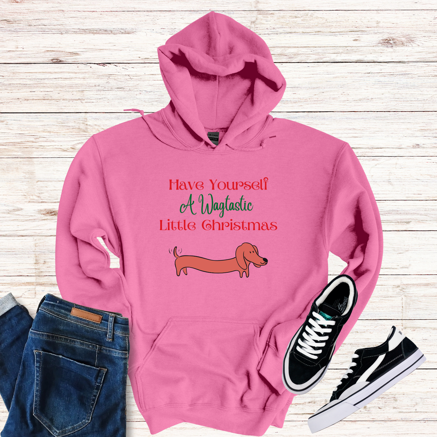 Wagtastic Christmas Hoodie