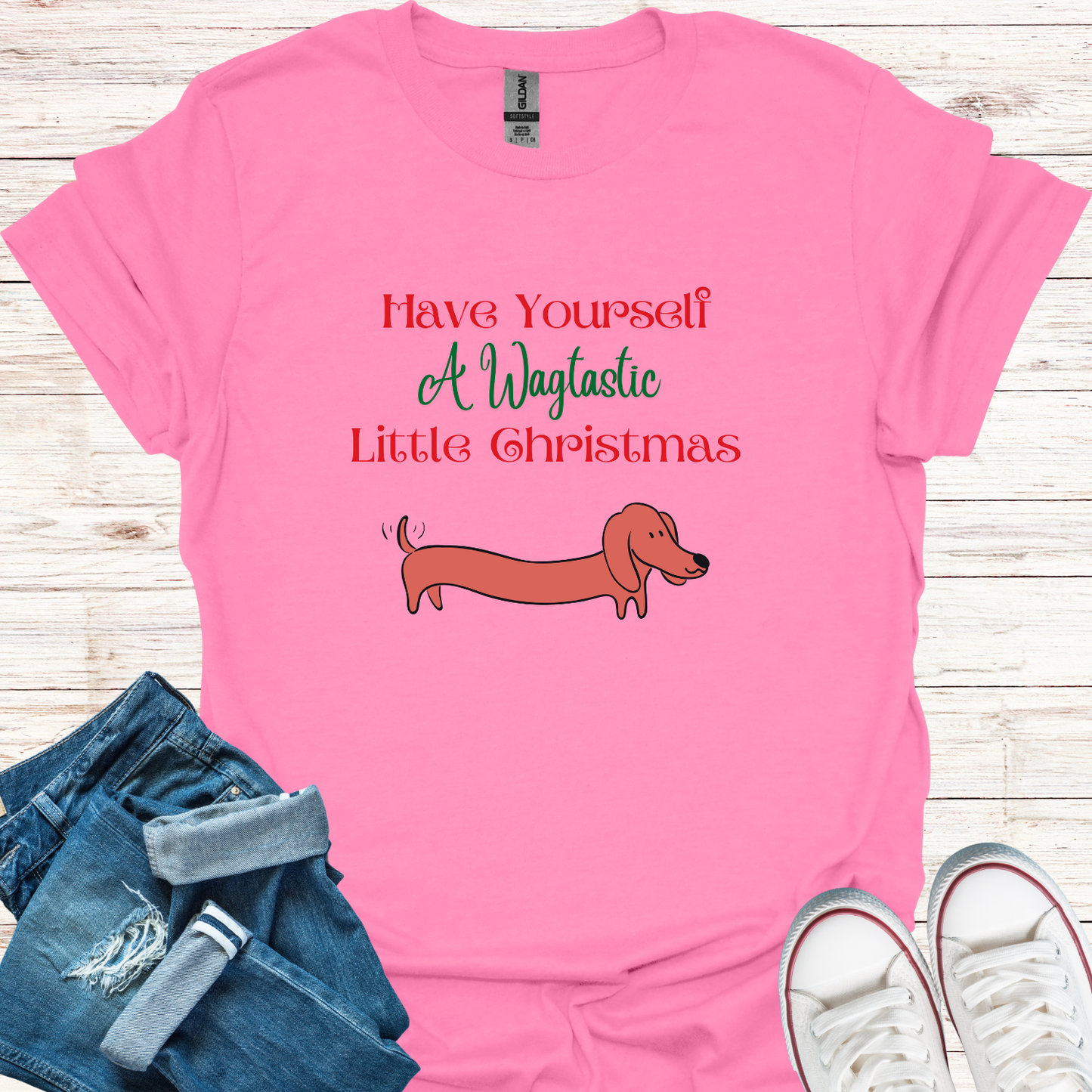 Wagtastic Christmas T-Shirt