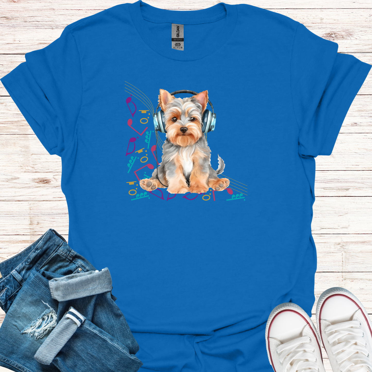 Musical Dog T-Shirt