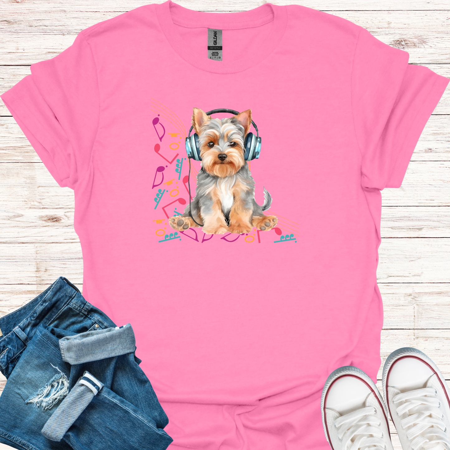 Musical Dog T-Shirt