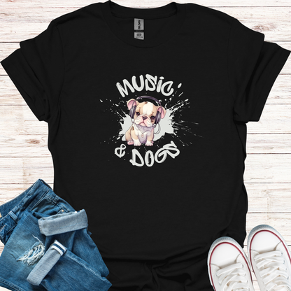 Music & Dogs T-Shirt