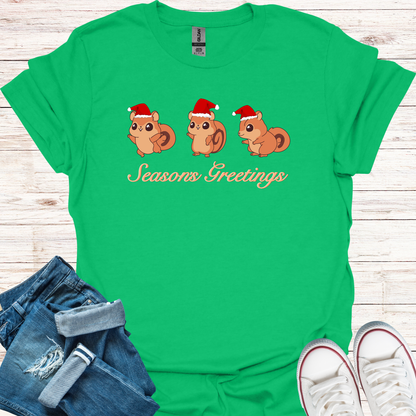 Christmas Chipmunks T-Shirt