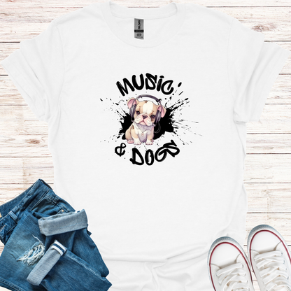 Music & Dogs T-Shirt