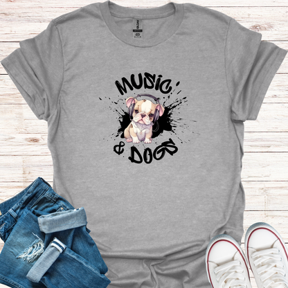 Music & Dogs T-Shirt