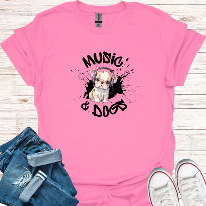 Music & Dogs T-Shirt