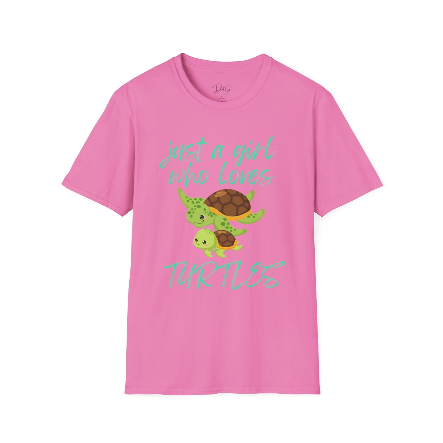 Just A Girl Who Loves Turtles T-Shirt