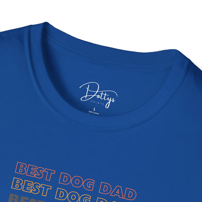 Fade In Best Dog Dad T-Shirt