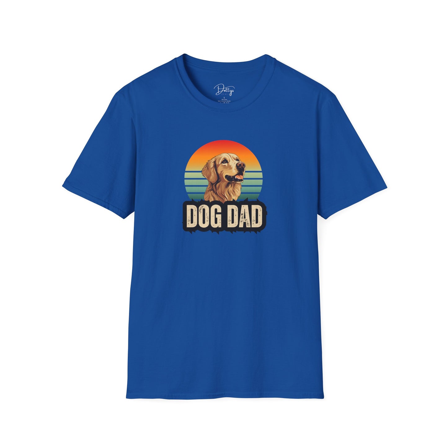 Dog Dad Retro T-Shirt