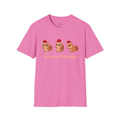 Christmas Chipmunks T-Shirt