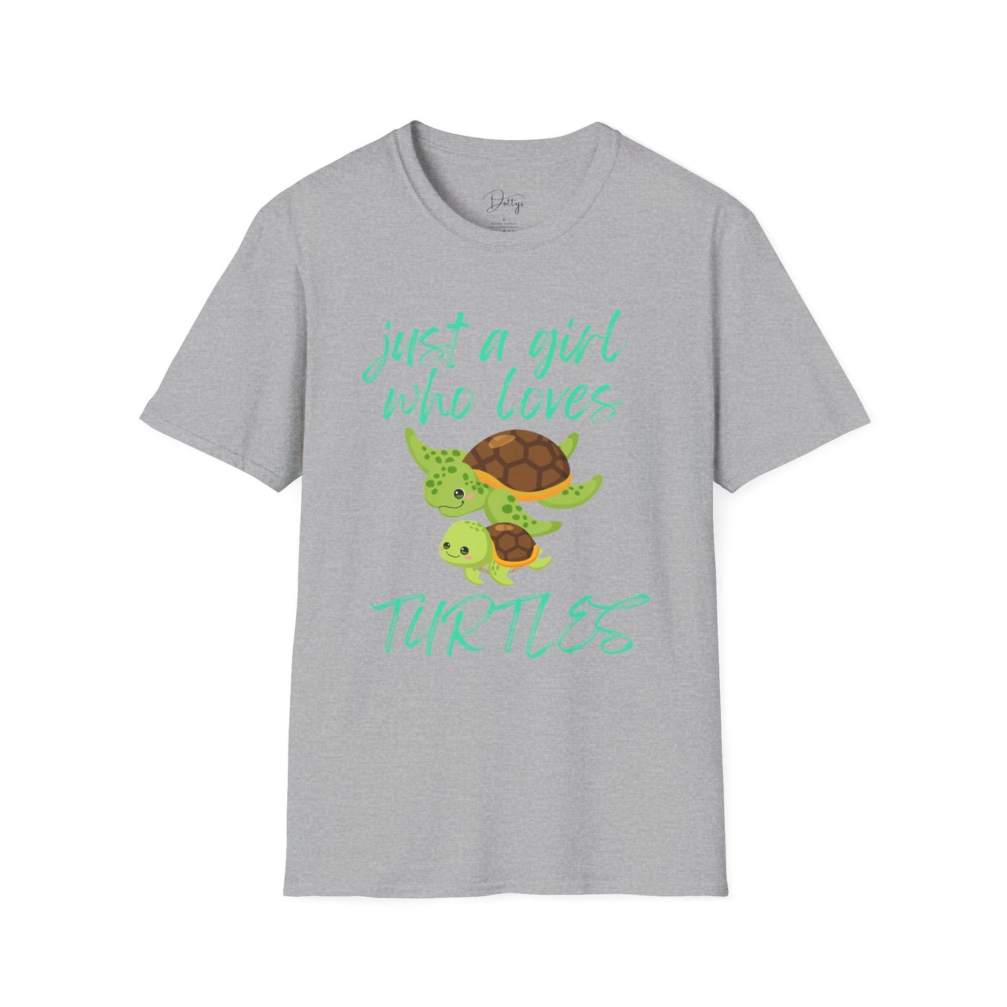 Just A Girl Who Loves Turtles T-Shirt