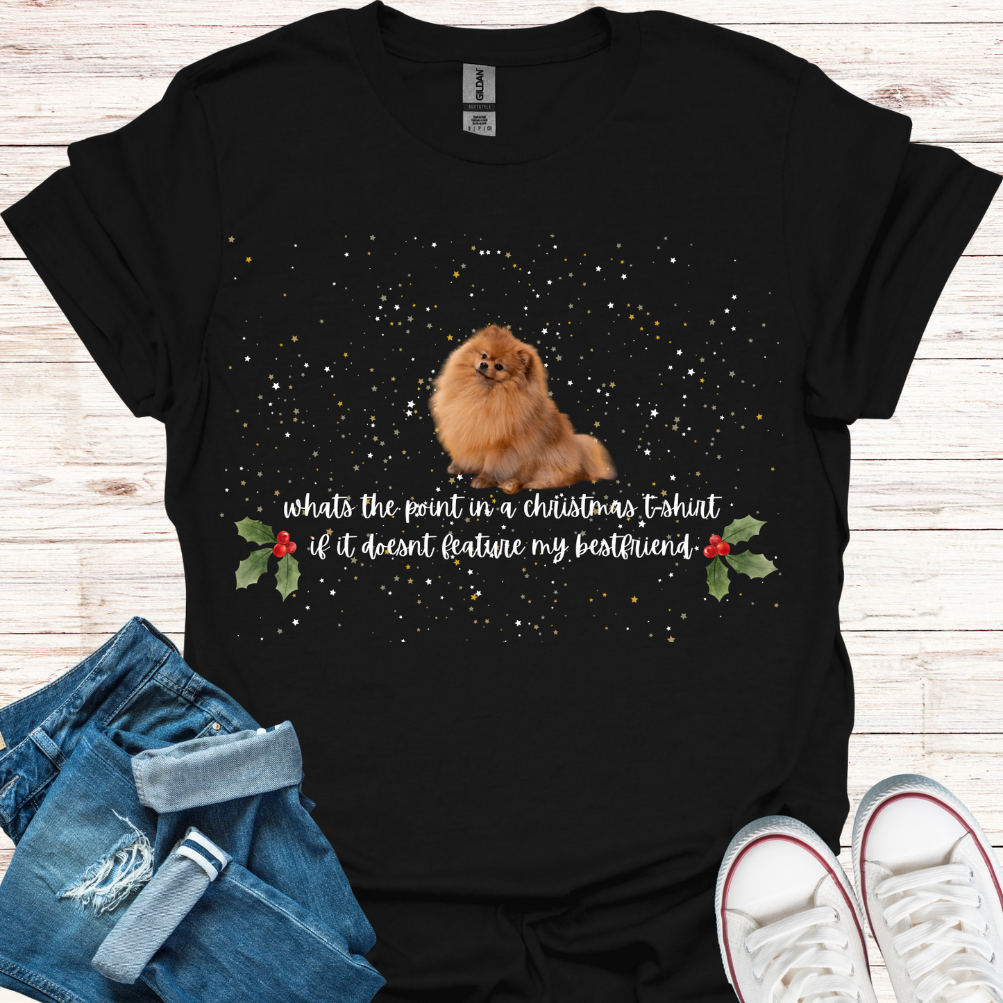 Pomeranian - Bestfriend Christmas T-Shirt