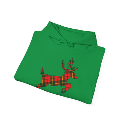 Tartan Oh Deer Christmas Hoodie