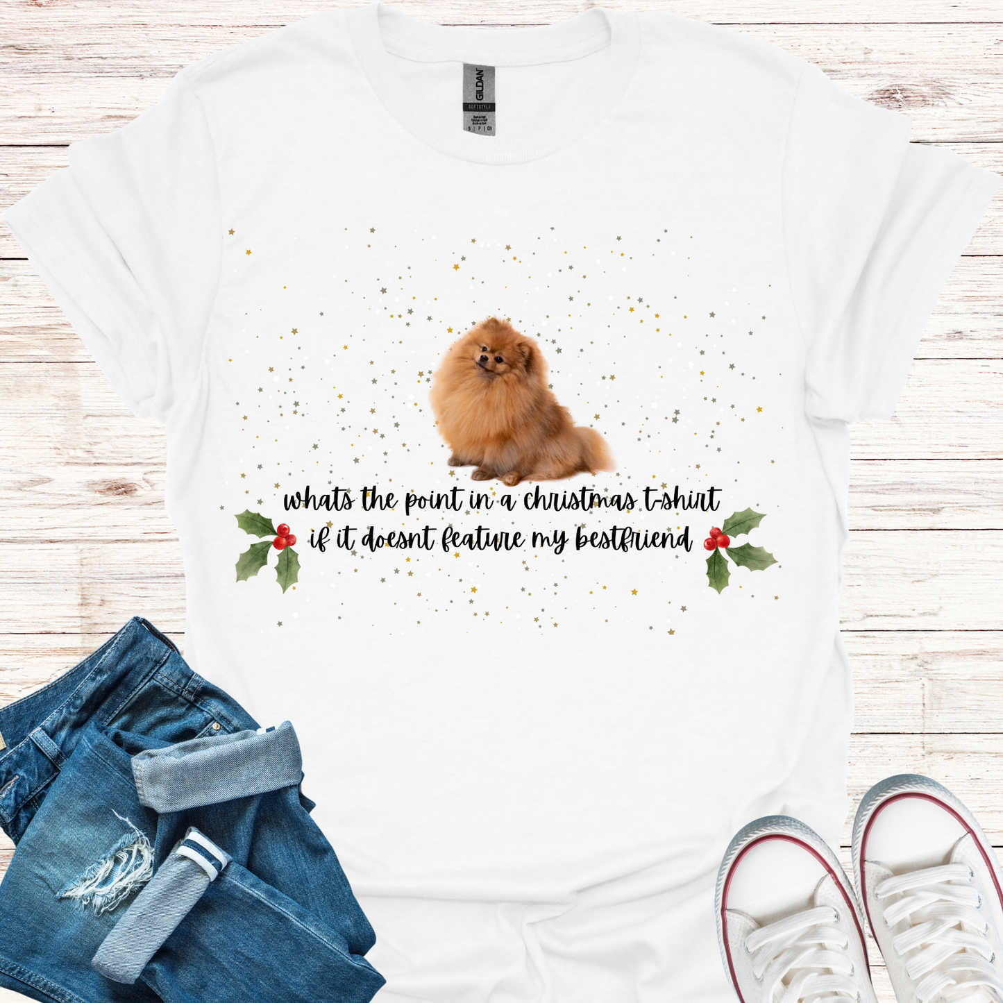 Pomeranian - Bestfriend Christmas T-Shirt