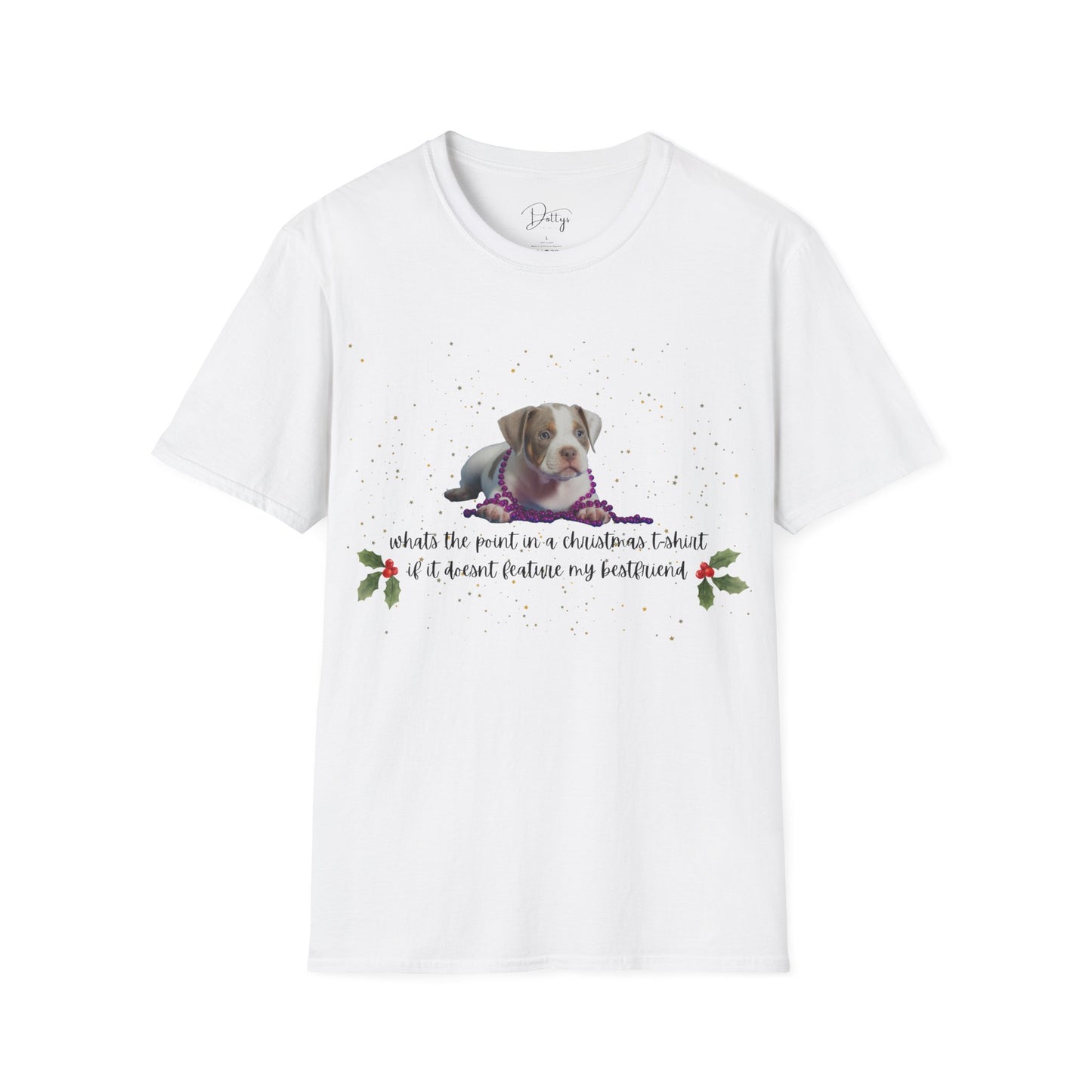 Staffy - Bestfriend Christmas T-Shirt