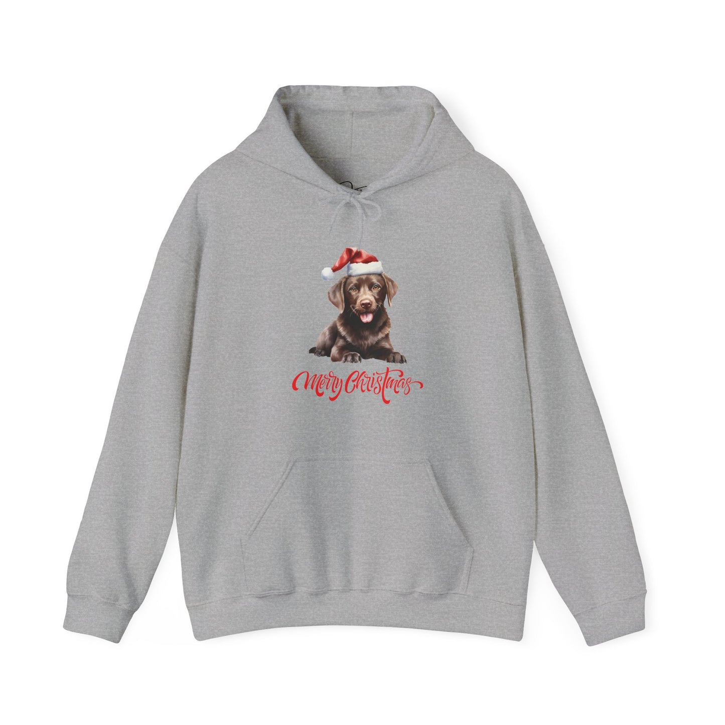 Chocolate Labrador Christmas Hoodie