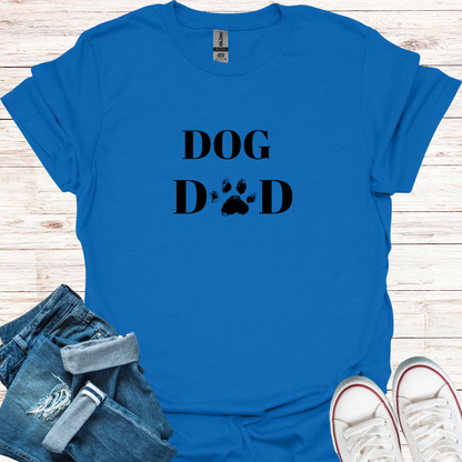 Dog Dad Paw T-Shirt