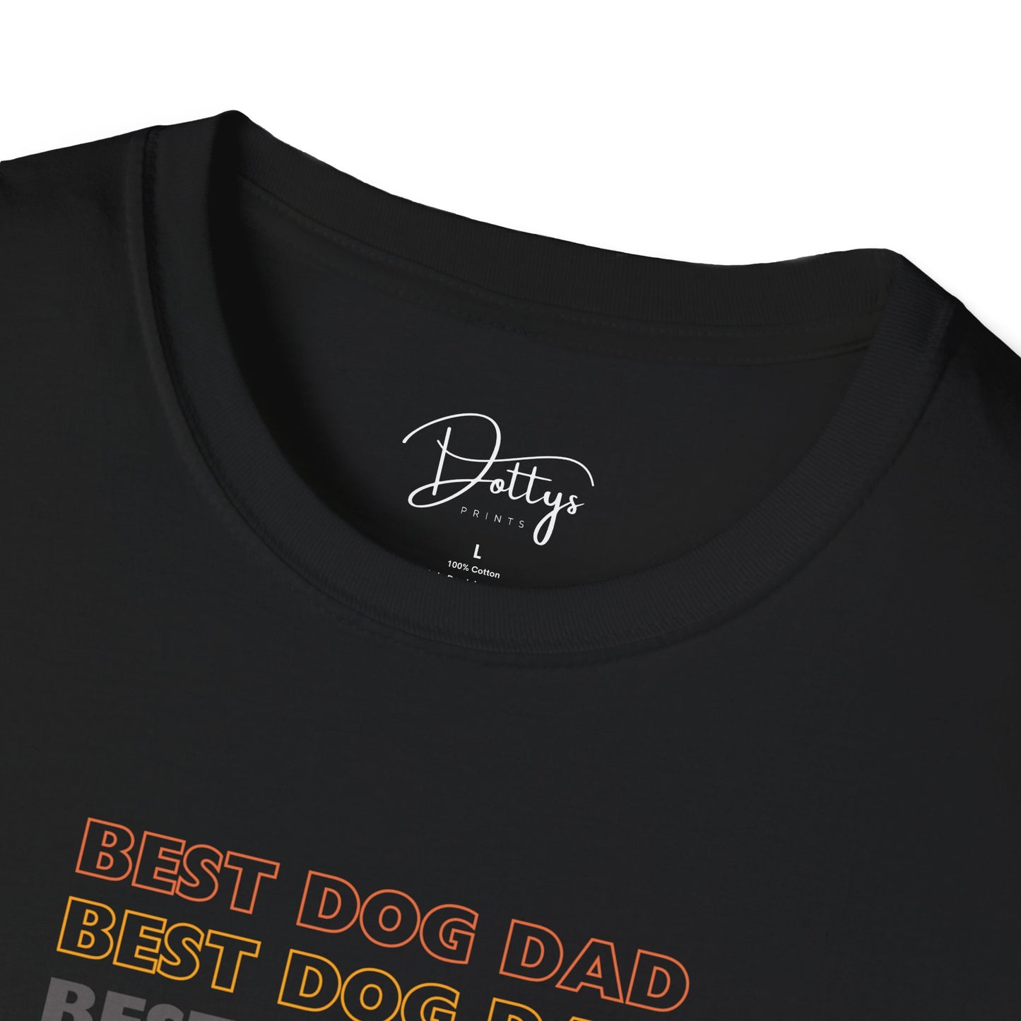 Fade In Best Dog Dad T-Shirt