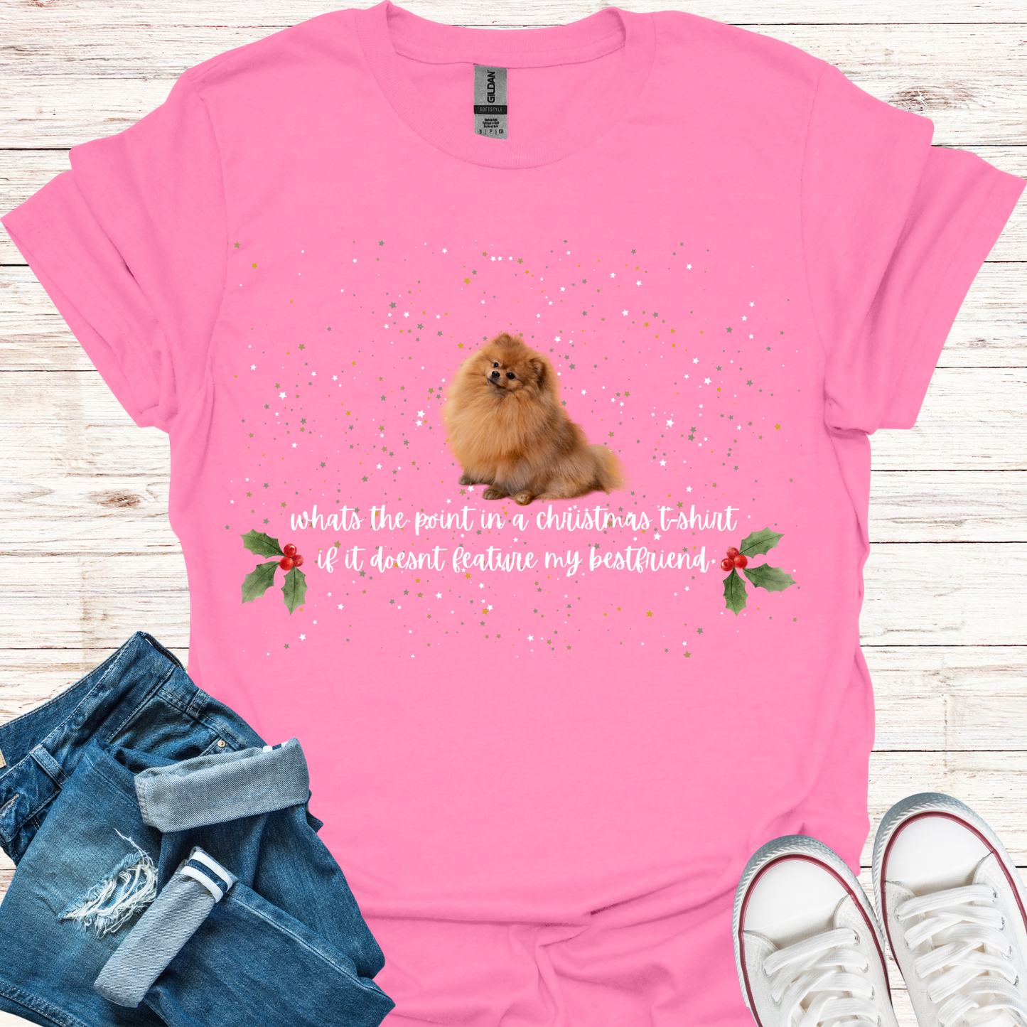 Pomeranian - Bestfriend Christmas T-Shirt