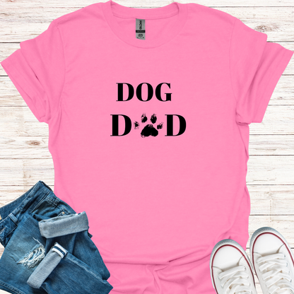 Dog Dad Paw T-Shirt