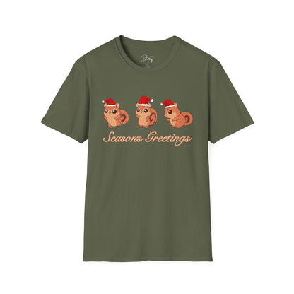 Christmas Chipmunks T-Shirt