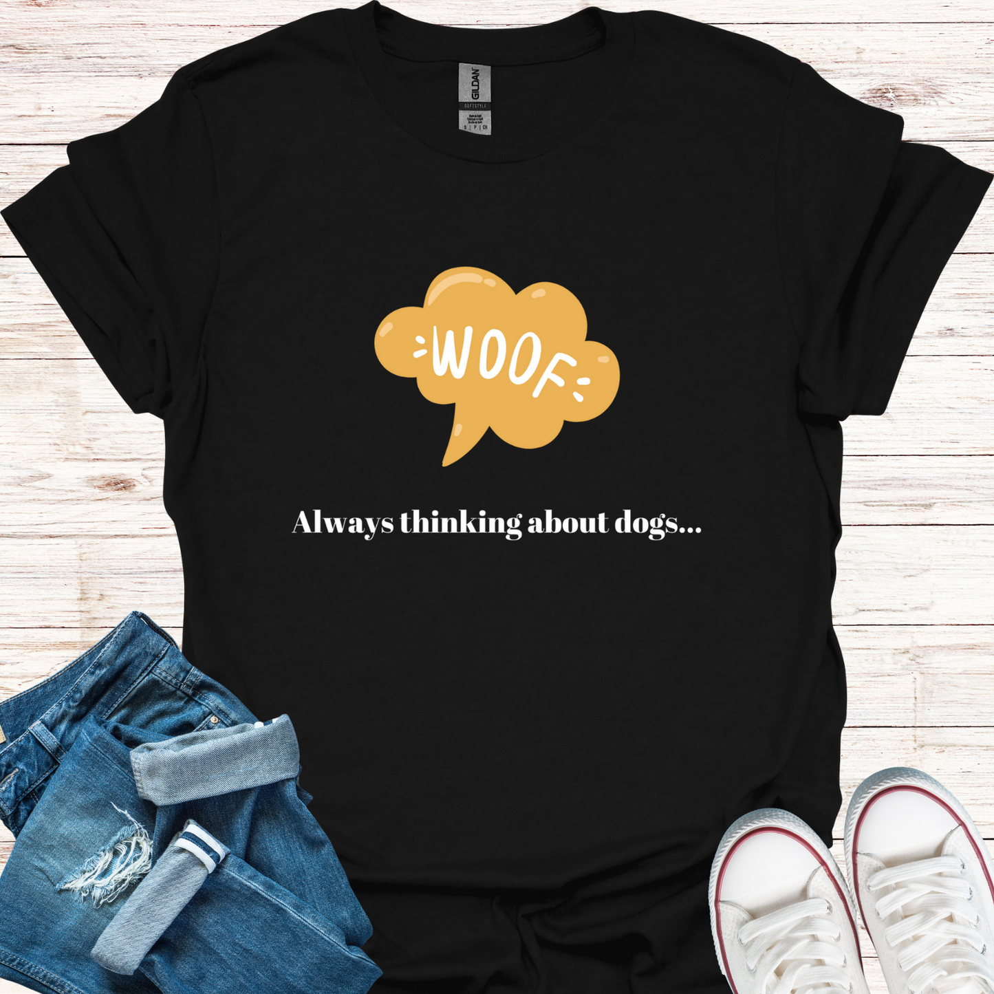 Always Thinking About Dogs T-Shirt