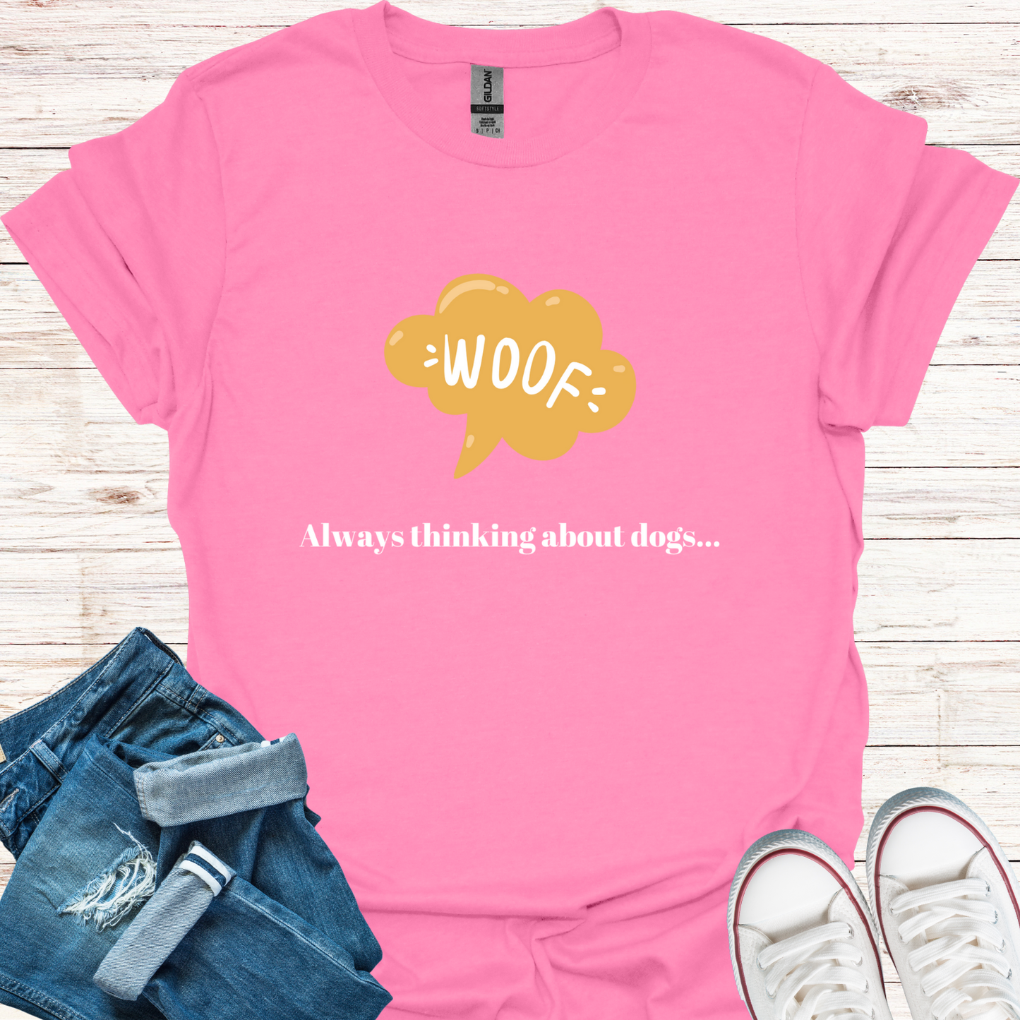 Always Thinking About Dogs T-Shirt