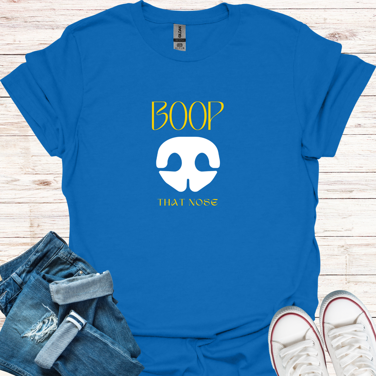 Boop That Nose Dog T-Shirt