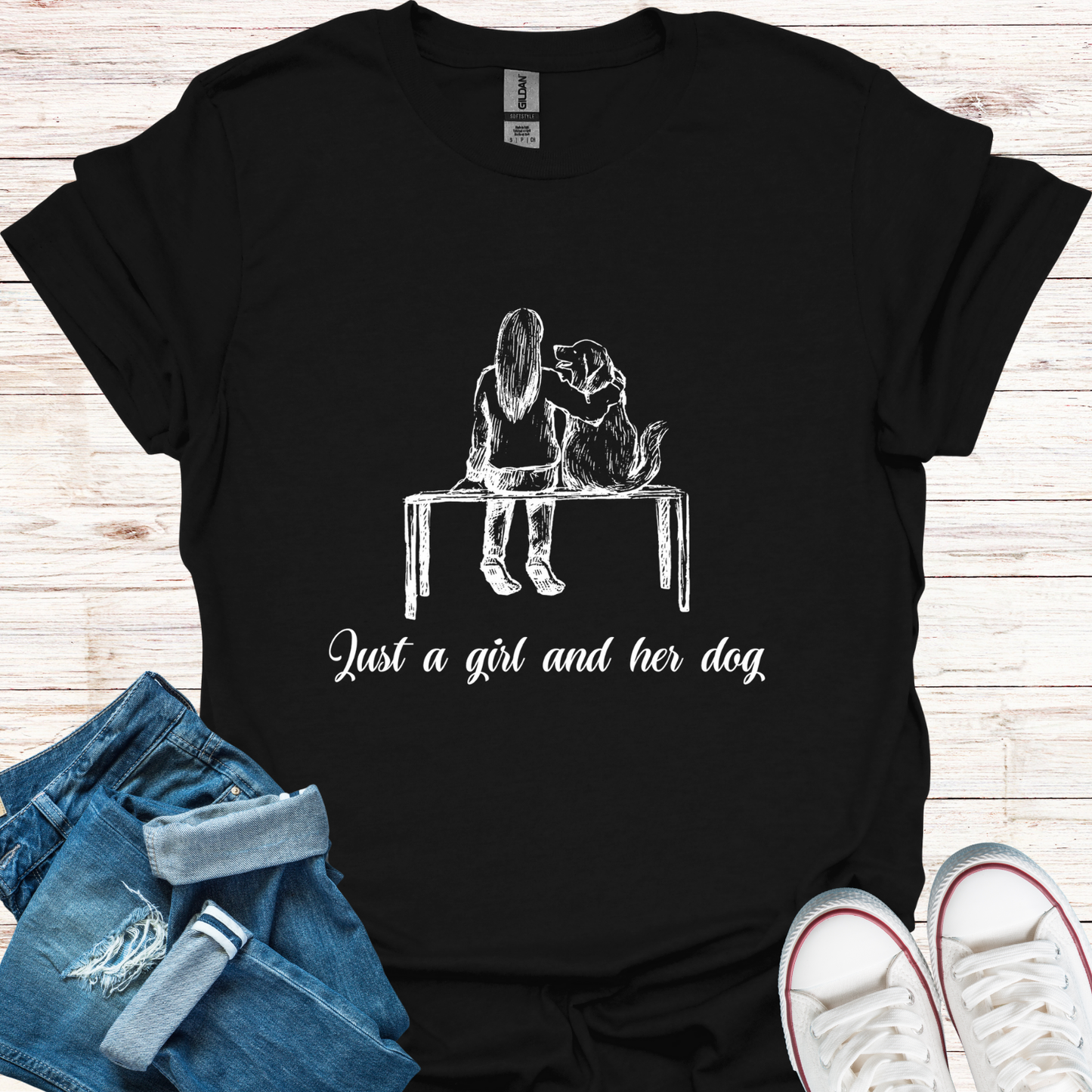 Just A Girl And Her Dog T-Shirt